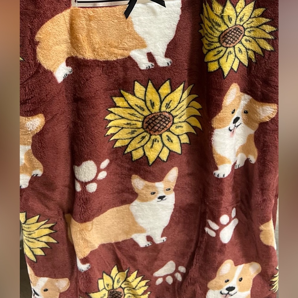 Corgi Throw